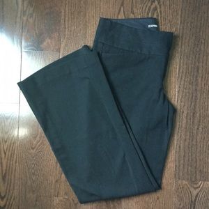 Express wide waistband size 8R Editor Black pants